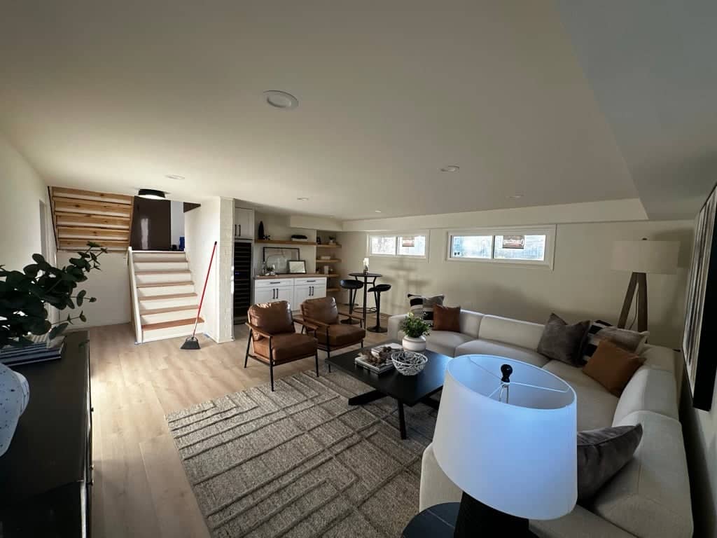 basement remodeled