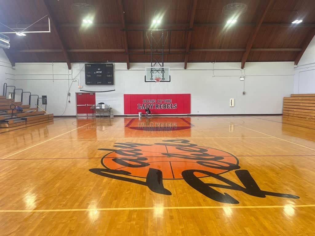 school gym construction
