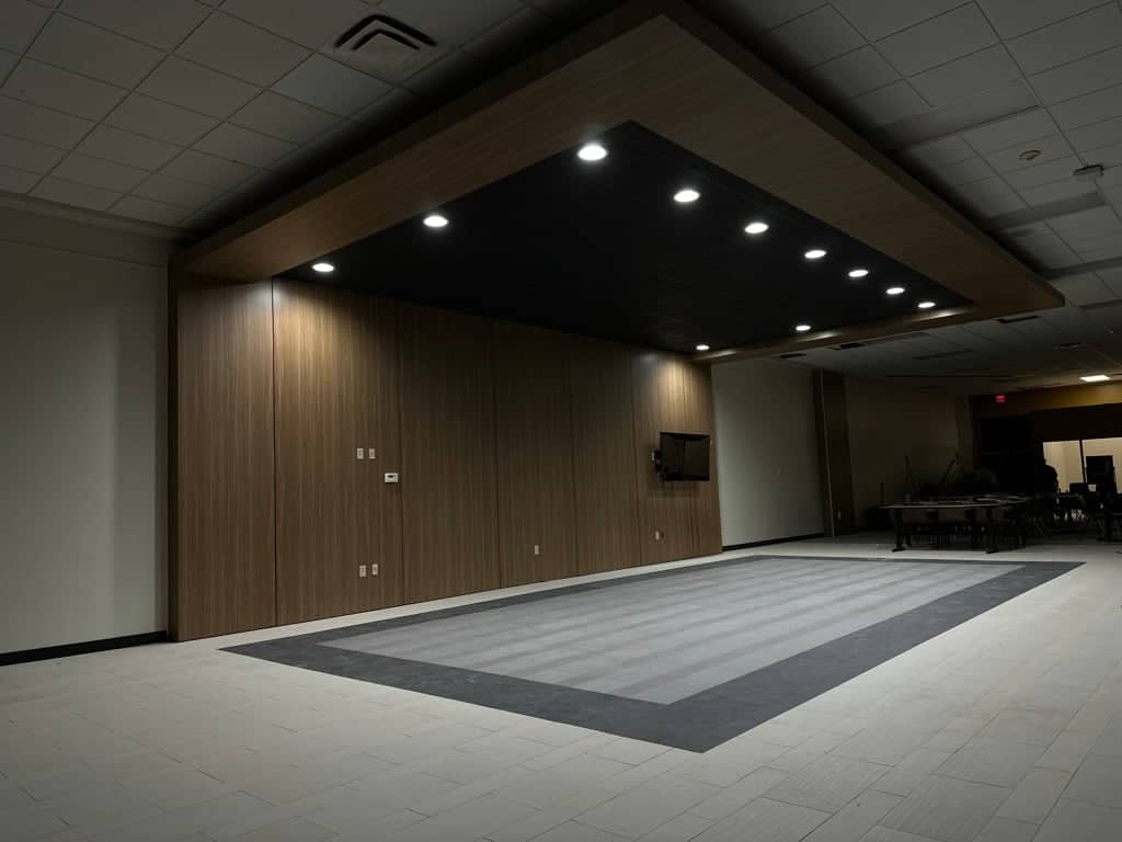 school stage